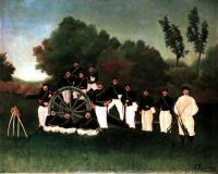 Henri Rousseau - The Artillerymen